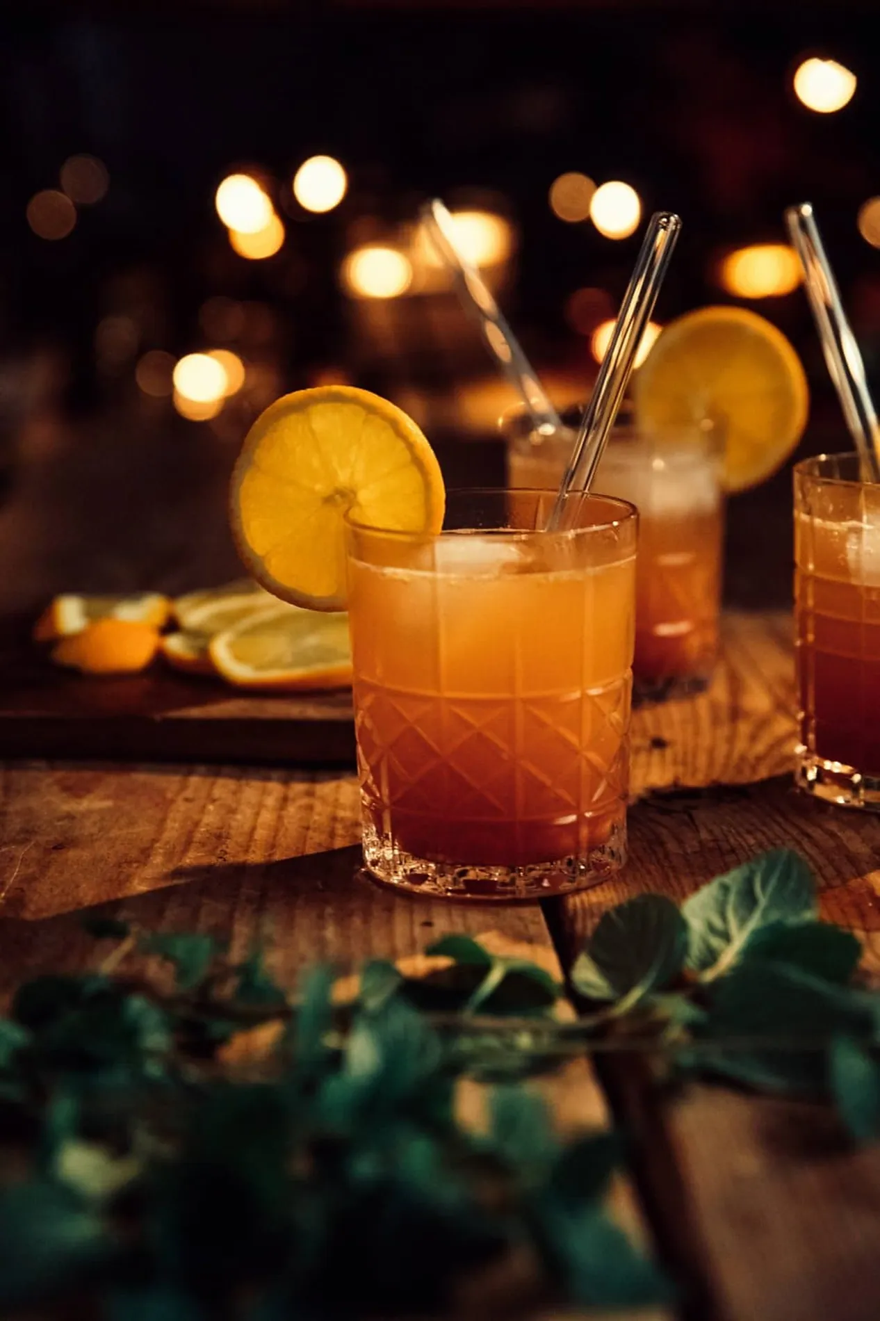 Mocktail pétillant à l’orange